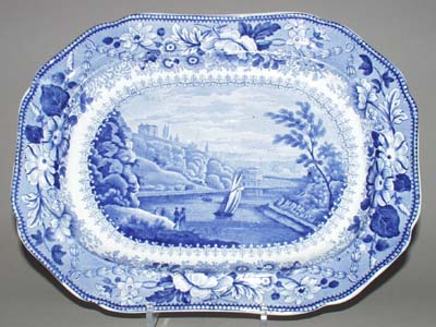 Meat Dish or Platter Clifton c1840